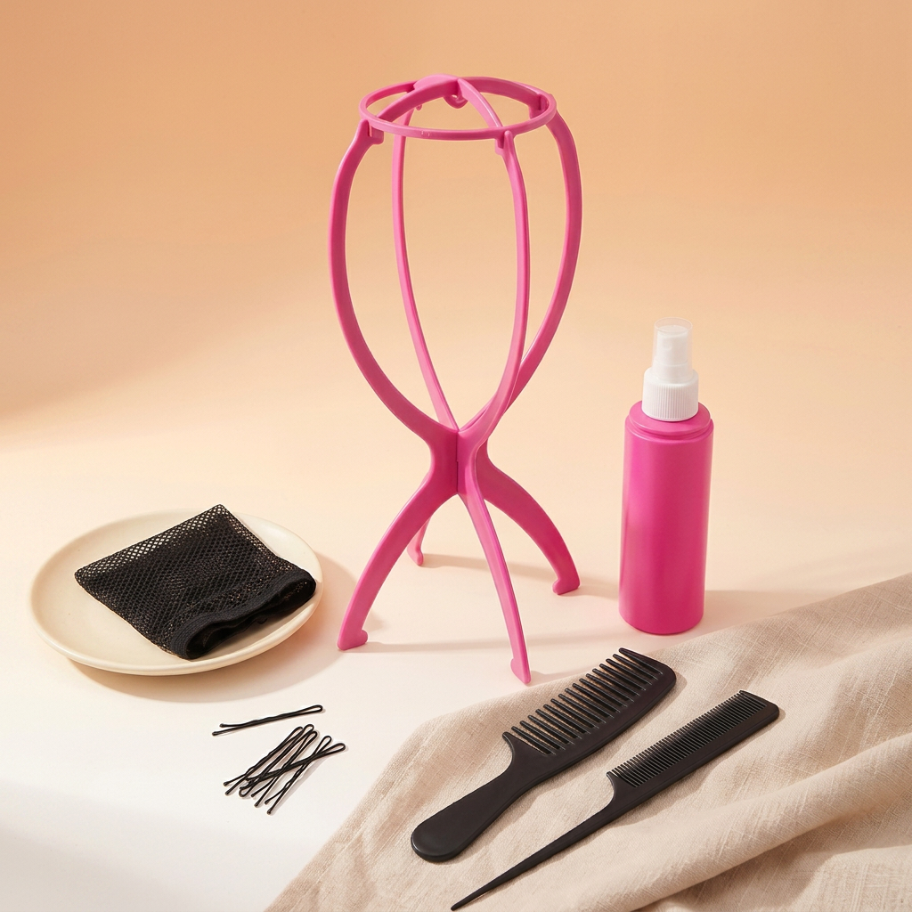 Velvet wig hair band